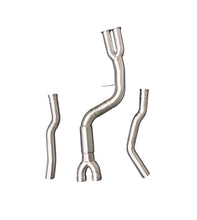 Load image into Gallery viewer, MAD BMW F87 M2C S55 Single Midpipe Resonated W/ Brace