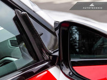 Load image into Gallery viewer, AutoTecknic Dry Carbon Side Mirror Wind Deflector Set (G87 M2)