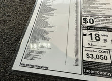 Load image into Gallery viewer, Custom BMW Window Label Monroney (with mods)