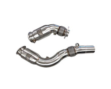 Load image into Gallery viewer, MAD BMW S55 Catted Downpipes M2C M3 M4 W/ Flex Section