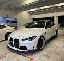 Load image into Gallery viewer, BMW G8x M3/M4 V Style Carbon Fiber Front Lip (3 Piece)