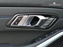Load image into Gallery viewer, G8x M3/M4 AutoTecknic Dry Carbon Interior Door Handle Trim Set