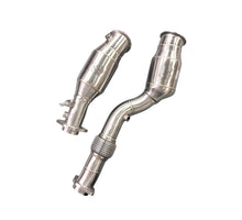 Load image into Gallery viewer, MAD BMW S58 Catted Downpipes M3 M4 G80 G82 G83 W/ No CEL Guarantee & Flex Section