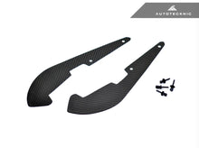 Load image into Gallery viewer, AutoTecknic Carbon Fiber Front Splash Guards (F90 M5)