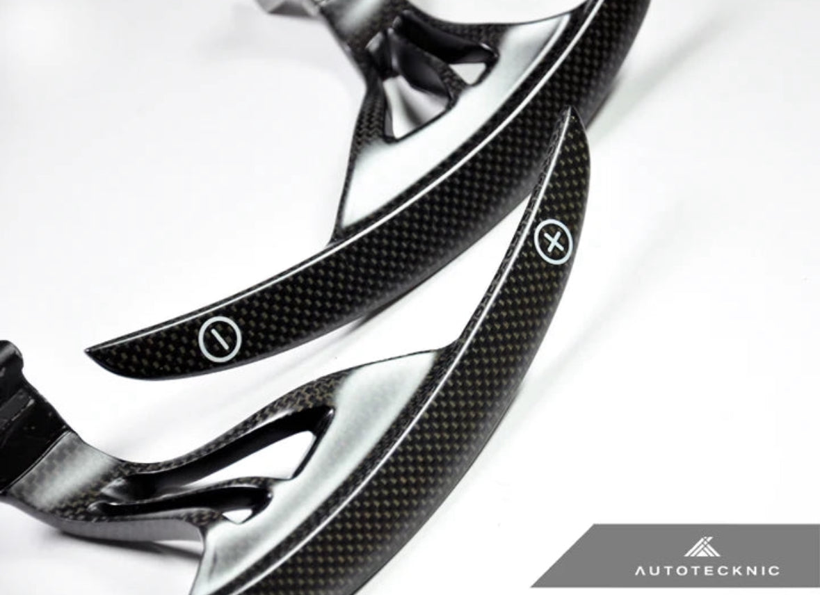 AutoTecknic Painted Competition Shift Paddles - Nissan R35 GTR 2017-Up main image 1