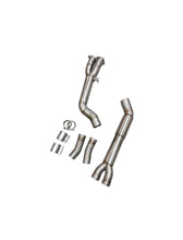 Load image into Gallery viewer, MAD BMW 2019+ X3M X4M F97 F98 S58 Single Resonated Midpipe