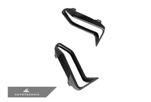 Load image into Gallery viewer, AutoTecknic Dry Carbon Front Bumper Grille Trim Set (G20 M340i M-Sport Pre-LCI)