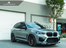 Load image into Gallery viewer, F9x X3M/X4M Autotecknic Dry Carbon Performante Aero Splitter & Center Lip Set