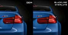 Load image into Gallery viewer, Goldenwrench F30/F80 LCI BLACKLINE Taillight Overlay Kit