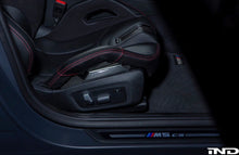 Load image into Gallery viewer, LCK BMW M Carbon Bucket Seat Bolster Protector Set IND