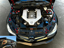 Load image into Gallery viewer, Titanium Mercedes 2008-2014 C-Class Dress Up Engine Bay Hardware Kit (W204)