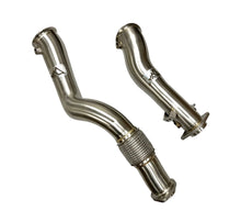 Load image into Gallery viewer, MAD BMW 2021+ S58 G80 G82 G83 G87 M3 M4 M2 3.5" Downpipes Catless Hydroformed