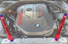 Load image into Gallery viewer, BMS Billet Strut Brace Dress Up Hardware Kit (G20, G21, G22, G23, G26, G42)