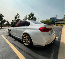 Load image into Gallery viewer, F8x M3/M4 PSM Style Carbon Fiber Side Skirt Extensions (Flat Version)