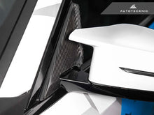 Load image into Gallery viewer, AutoTecknic Dry Carbon Side Mirror Wind Deflector Set (G87 M2)