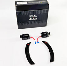 Load image into Gallery viewer, JQ Werks Madtrace® x Goldenwrench BLACKLINE Magnetic Paddle Shifter Set