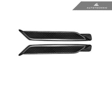 Load image into Gallery viewer, SQ-Aero Dry Carbon Fiber Rear Bumper Reflector Trim Set - G90 M5 & G99 M5 Touring