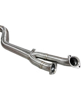 Load image into Gallery viewer, MAD BMW G87 M2 S58 Resonated Single Midpipe (Brace Included)