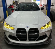 Load image into Gallery viewer, BMW G8x M3/M4 V Style Carbon Fiber Front Lip (3 Piece)