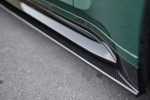 Load image into Gallery viewer, G8x BMW M3/M4 V2 Carbon Fiber Side Skirt Extensions