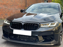 Load image into Gallery viewer, F90 M5 LCI P Style Carbon Fiber Front Lip
