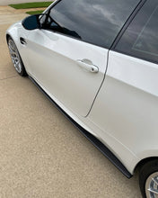 Load image into Gallery viewer, E92/E93 M3 ES Style Carbon Fiber Side Skirt Extensions