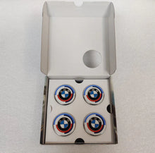 Load image into Gallery viewer, BMW Performance 50 Years M Wheel Center Cap Set (56mm)