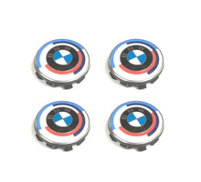 Load image into Gallery viewer, BMW Performance 50 Years M Wheel Center Cap Set (56mm)