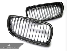 Load image into Gallery viewer, BMW E9x Carbon Fiber Fiber Grill Set (Autotecknic)