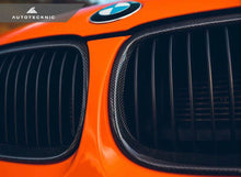 Load image into Gallery viewer, BMW E9x Carbon Fiber Fiber Grill Set (Autotecknic)