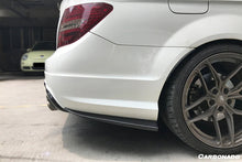 Load image into Gallery viewer, W204 C63 AMG RZS Style Carbon Fiber Rear Bumper Extensions