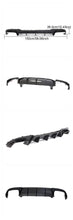 Load image into Gallery viewer, E63 AMG Carbon Fiber Big Fin Diffuser (Sedan 13-15 4 Door)