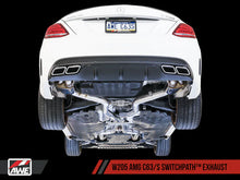 Load image into Gallery viewer, AWE Tuning Mercedes-Benz W205 AMG C63/S Sedan SwitchPath Exhaust System
