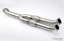 Load image into Gallery viewer, VRSF Nissan GTR 3.5″ Stainless Steel Midpipe