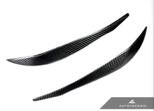 Load image into Gallery viewer, Autotecknic BMW Carbon Fiber Headlight Covers (F30/F31 3 Series)