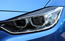 Load image into Gallery viewer, Autotecknic BMW Carbon Fiber Headlight Covers (F30/F31 3 Series)