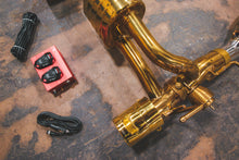 Load image into Gallery viewer, Ferrari 488 GTB Valved Exhaust + free flow front pipes