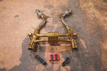 Load image into Gallery viewer, Ferrari 488 GTB Valved Exhaust + free flow front pipes