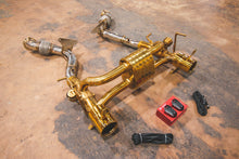 Load image into Gallery viewer, Ferrari 488 GTB Valved Exhaust + free flow front pipes