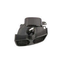 Load image into Gallery viewer, Carbon Fiber W205 Exhaust tips