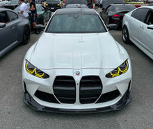 Load image into Gallery viewer, BMW G8x M3/M4 V Style Carbon Fiber Front Lip (3 Piece)
