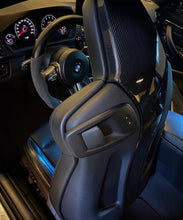 Load image into Gallery viewer, F8x Carbon Fiber Seat Backings
