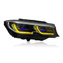Load image into Gallery viewer, BMW G20 3 Series Laser Style LED Non-Laser Headlights White/Yellow (2019 - 2022)
