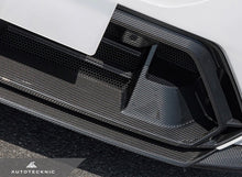 Load image into Gallery viewer, Autotecknic SQ-Aero Dry Carbon Fiber Front Bumper Center Trim - G90 / G99 M5
