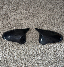 Load image into Gallery viewer, F8x BMW M2/M3/M4 Dry Carbon Fiber Mirror Caps
