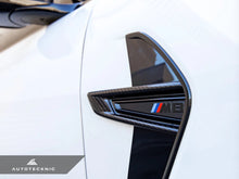 Load image into Gallery viewer, F9x M8 AutoTecknic Dry Carbon Fiber Fender Trim
