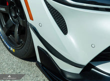 Load image into Gallery viewer, AutoTecknic Dry Carbon Canard Set - A90 Supra 2020-Up
