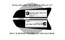 Load image into Gallery viewer, Goldenwrench F10 LCI BLACKLINE Taillight Overlay Kit
