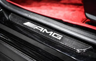 Mercedes Carbon Fiber Door Sill