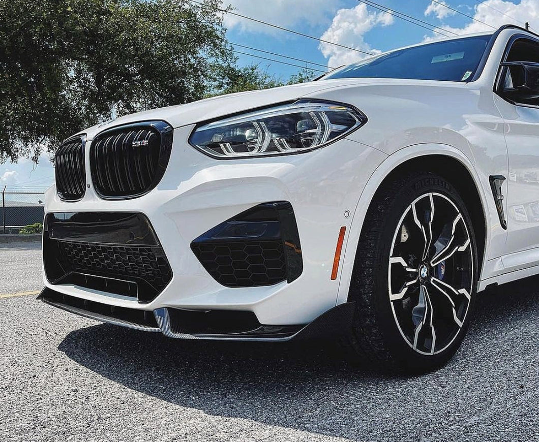 F97 X3 M / F98 X4 M V3 Carbon Fiber Front Lip (Pre-LCI)